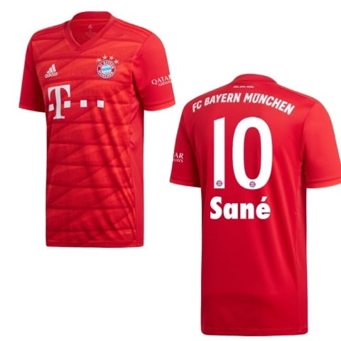 Leroy Sané beim FC Bayern München - Seine Rückennummer wäre die Nr. 10!