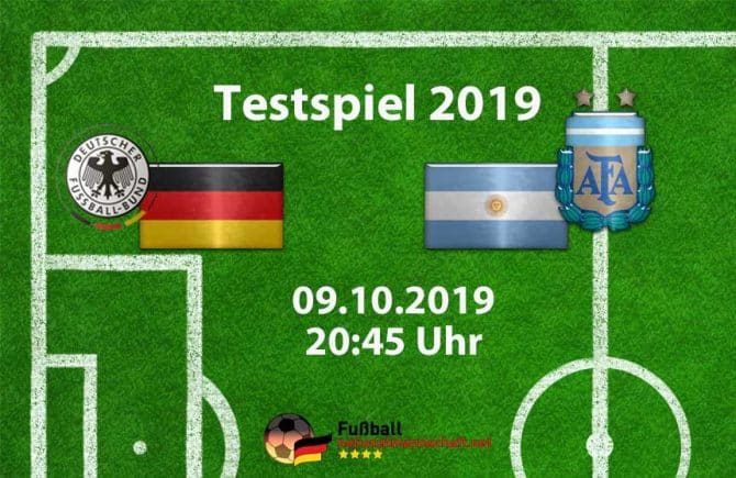 Länderspiel Deutschland gegen Argentinien am 9.10.2019 in Dortmund