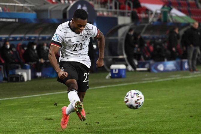 Fußball heute: Ridle Baku im UEFA U21 Spiel gegen Ungarn - heute geht es gegen die Niederlande! ATTILA KISBENEDEK / AFP