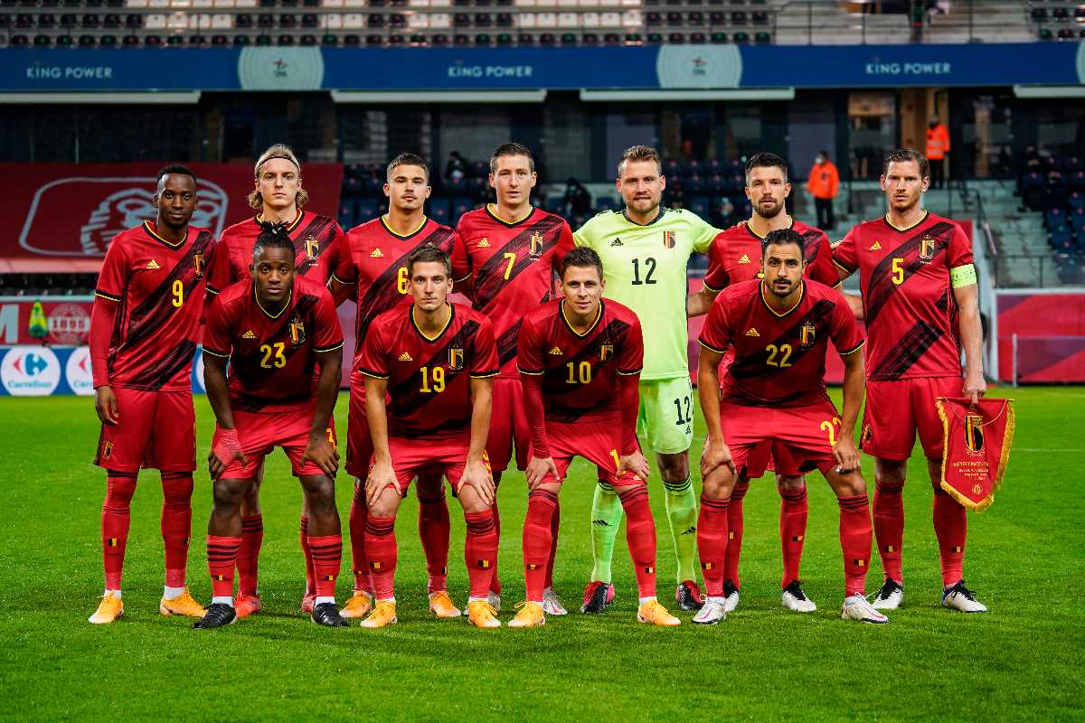 Fußball Nationalmannschaft von Belgien 2021