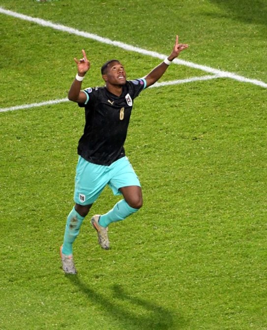 David Alaba hofft heute auf ein Fußball-Wunder (Foto AFP)