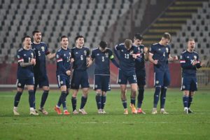 Schottland schlägt sich bisher gut bei seiner 1.Fußball EM! (Foto AFP)