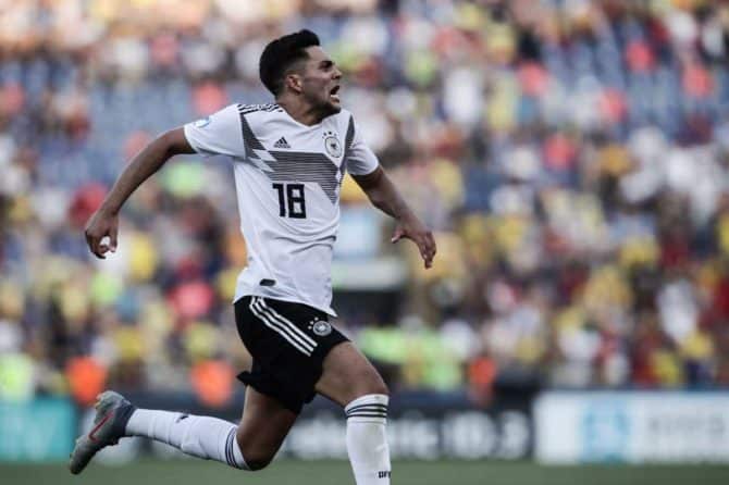 Nadiem Amiri im DFB Trikot 2019 /Foto AFP)