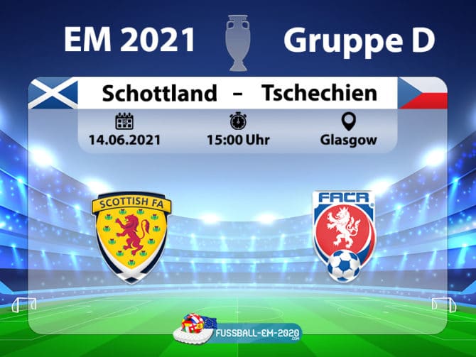 Fußball live um 15 Uhr: Schottland gegen Tschechien (Gruppe D) auf MagentaTV