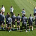 Das DFB Team im EM-Trainingslager angekommen (Foto AFP)