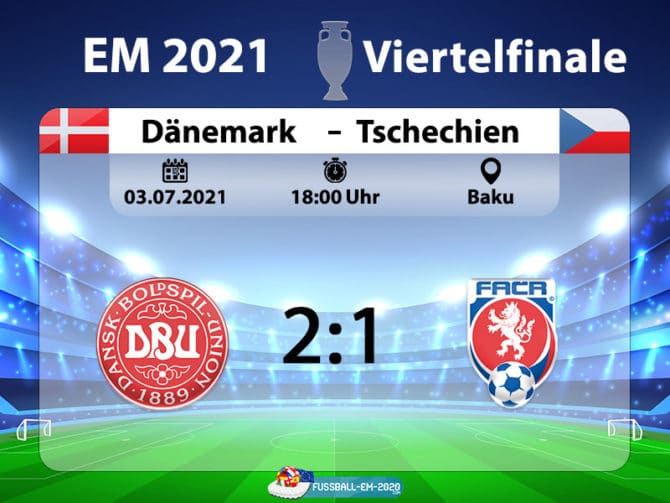 Viertelfinal 3 - Dänemark gegen Tschechien