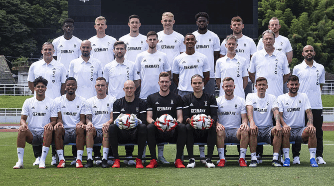 Das DFB Team bei Olympia (Quelle: DFB)