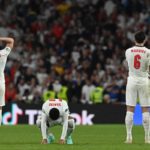England verliert das EM-Finale 2021 im Wembley Stadium in London am 11.Juli 2021 gegen Italien. (Photo by Paul ELLIS / POOL / AFP)