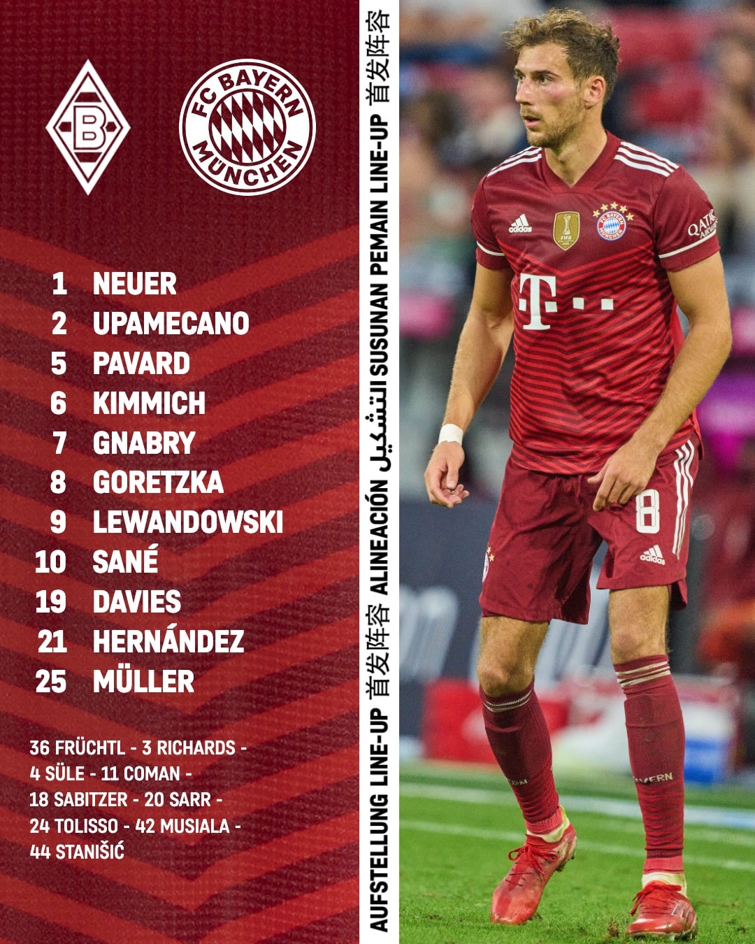 Fußball heute ARD live * 05 * DFB Pokal FC Bayern München gegen Borussia Mönchengladbach