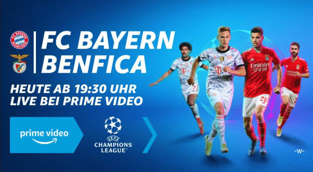 Bayern gegen Lissabon bei Amazon Prime