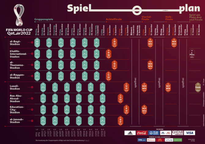 WM 2022 Spielplan als Bild und pdf zum Ausdrucken