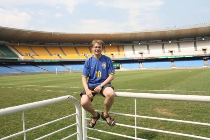Nils Römeling bei der Fußball WM 2014 in Brasilien!