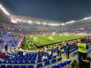 974 Ras Abu Aboud Stadion in Doha (Foto: eigene Quelle)