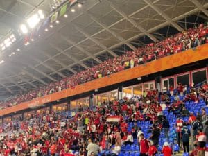 974 Ras Abu Aboud Stadion in Doha (Foto: eigene Quelle)