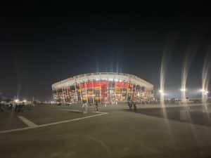 974 Ras Abu Aboud Stadion in Doha (Foto: eigene Quelle)