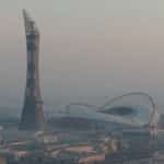 Das Khalifa International WM Stadion 2022 in Doha (Eigene Fotoquelle)