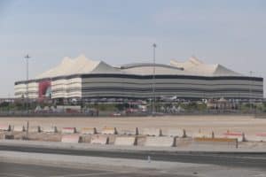 Das Al Bayt Stadion im Norden von Katar, hier findet das WM-Eröffnungsspiel statt!