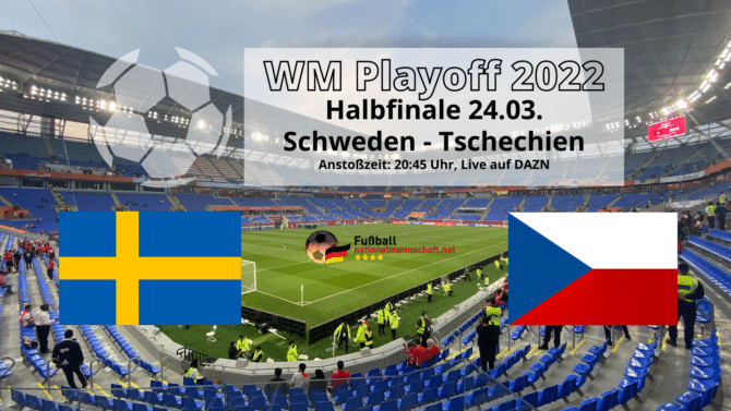Fußball heute Playoff-Halbfinale: Schweden gegen Tschechien - Wer gewinnt die WM-Playoffs?