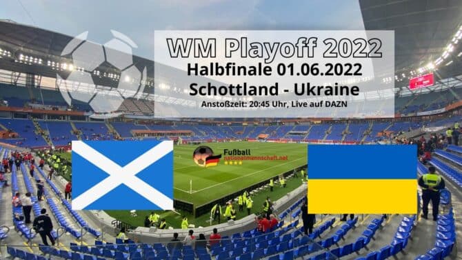 WM Playoff Schottland - UKRaine am 1.6.2022