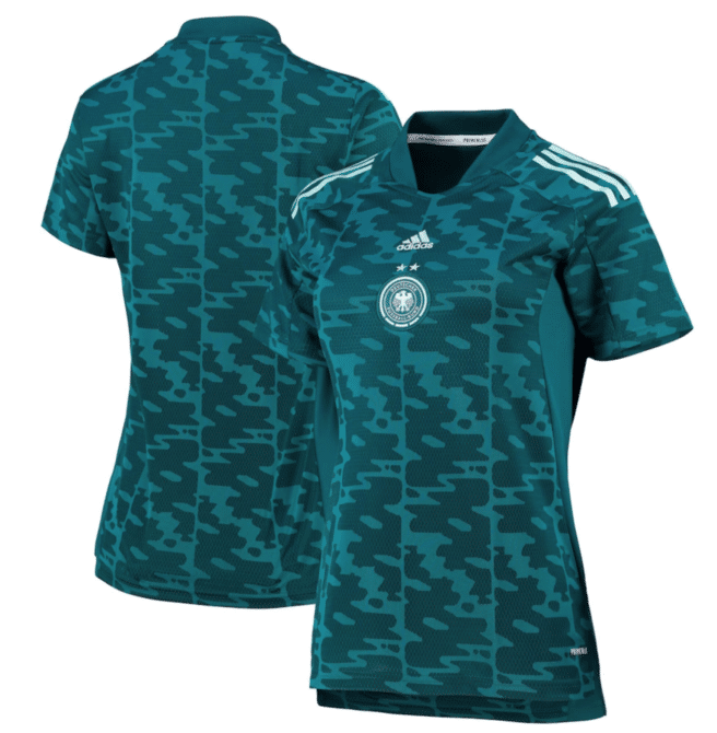 Das grüne DFB Away Trikot 2022 der Frauen zur EM 2022