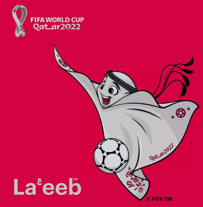 WM 2022 Maskottchen „La’eeb“ aus Katar