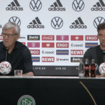 Fußball heute *** DFB Pressekonferenz mit Leon Goretzka, Thilo Kehrer & Lukas Klostermann