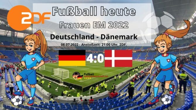 Fußball heute: Länderspiel Deutschland gegen Dänemark im ZDF live