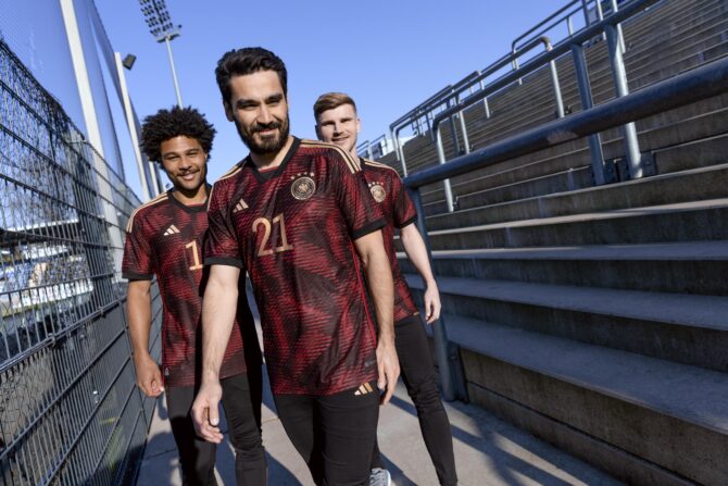 Neues Deutschland DFB Awaytrikot 2022 * Aussehen und Design * Wie sieht das DFB Auswärtstrikot aus?