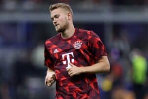 Matthijs de Ligt vom FC Bayern München während des Spiels der Uefa Champions League Gruppe C zwischen dem FC Internazionale und dem FC Bayern München im Stadio Giuseppe Meazza am 7. September 2022 in Mailand, Italien. (depositphotos.com)