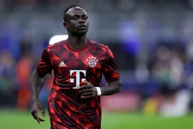 Sadio Mane vom FC Bayern München während des Spiels der Uefa Champions League Gruppe C zwischen dem Fc Internazionale und dem FC Bayern München im Stadio Giuseppe Meazza am 7. September 2022 in Mailand, Italien. (depositphotos.com)