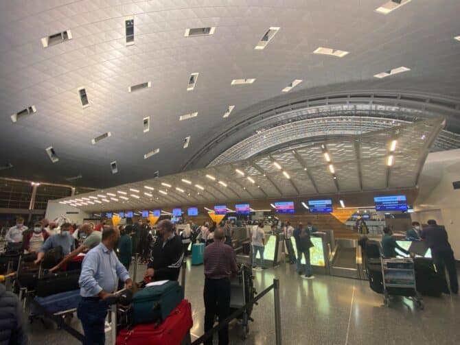 Hamad International Airport in Katar