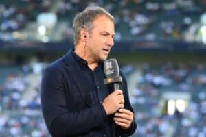 Bundestrainer Hansi Flick vor dem Uefa Nations League Spiel gegen Italien im September 2022 (Foto Depositphotos.com)