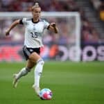 Giulia Gwinn bei der UEFA Women's Euro 2022 am 21.July 2022. (Photo by JUSTIN TALLIS / AFP)