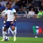 Reece Jamesam 23. September 2022 gegen IOtalien im neuen WM; Trikot England - nun verpasst er die WM 2022 (Copyright depositphotos.com / canno73)