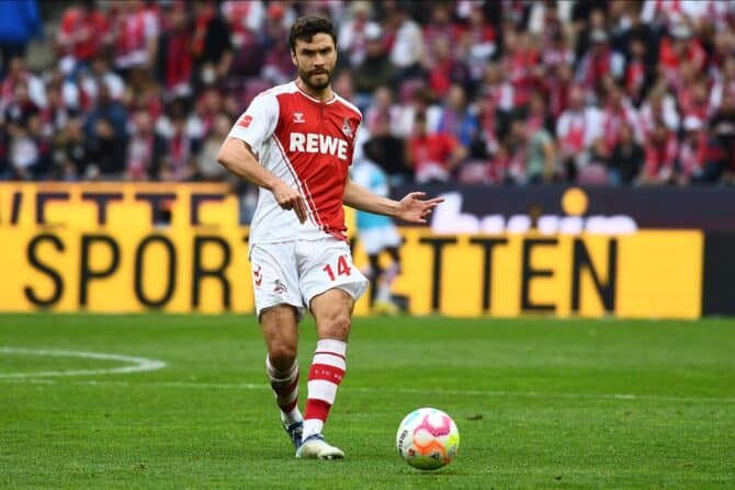 Fußball heute live Europa League und Conference League Spielplan: SC Freiburg, Union Berlin & 1.FC Köln - Ex-Nationalspieler Jonas Hector vom 1. FC Köln (Copyright depositphotos.com / vitaliivitleo)