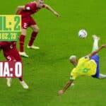 WM 2022 Video - Tor des Turniers von Brasilianer Richarlison - Fußballkunst