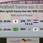 Japan gegen Kroatien live TV - WM-Übertragung live 5.12.2022 - Wer zeigt WM 2022 Japan gegen Kroatien?