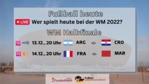 WM Halbfinale 2022 im Free TV bei ARD & ZDF