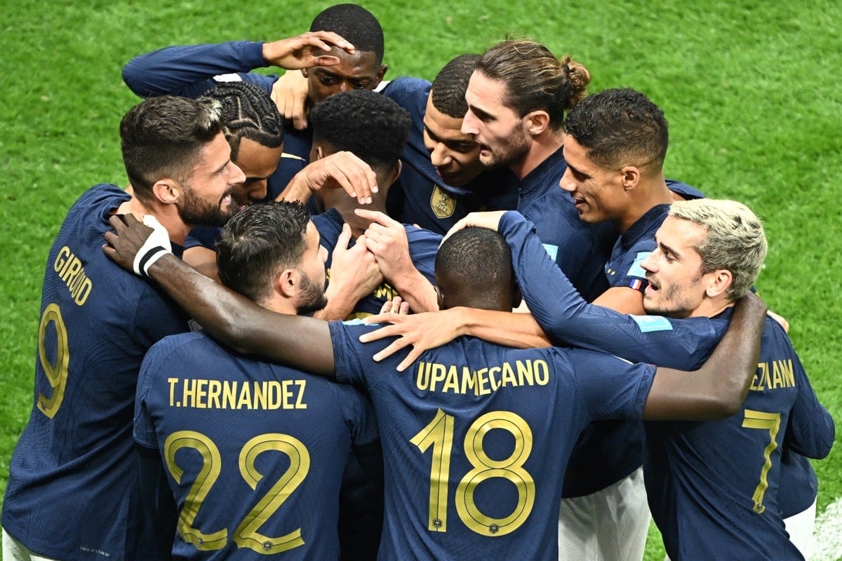 Fußball WM heute Ergebnis * 20 Frankreich gegen Marokko * Frankreich im WM Finale