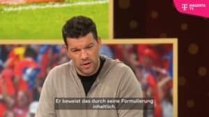 Ex-Nationalspieler Michael Ballack sprach bei Magenta TV über Matthias Sammer als möglichen Nachfolger für Oliver Bierhoff beim DFB.