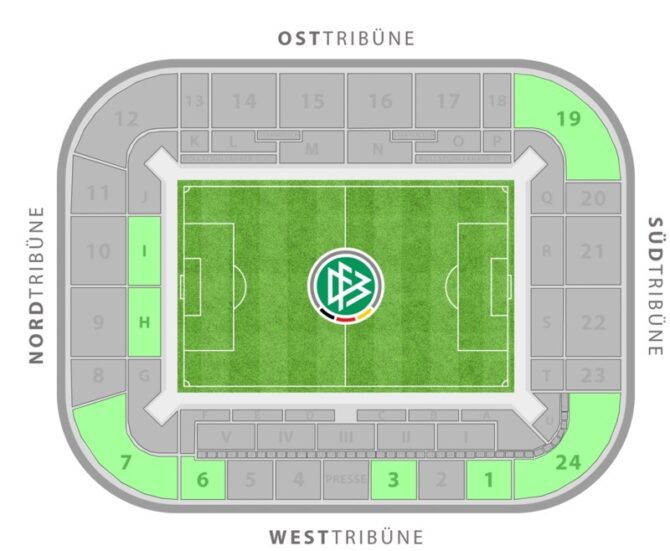 Länderspieltickets für heute Abend