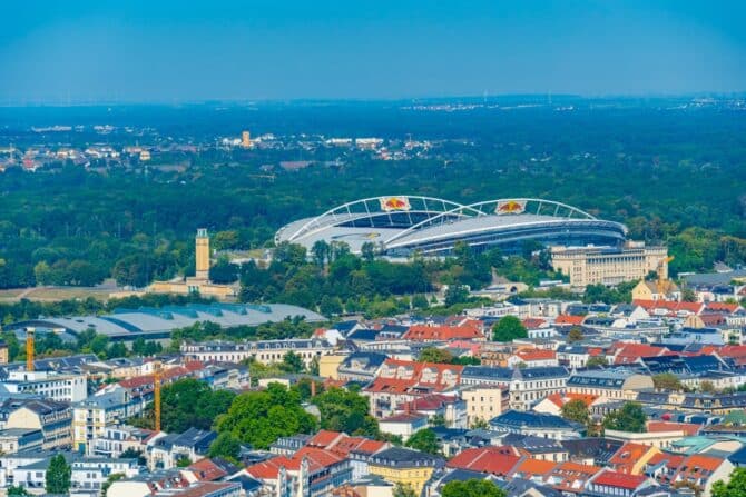 Football Stadion in Leipzig (Copyright depositphotos.com)