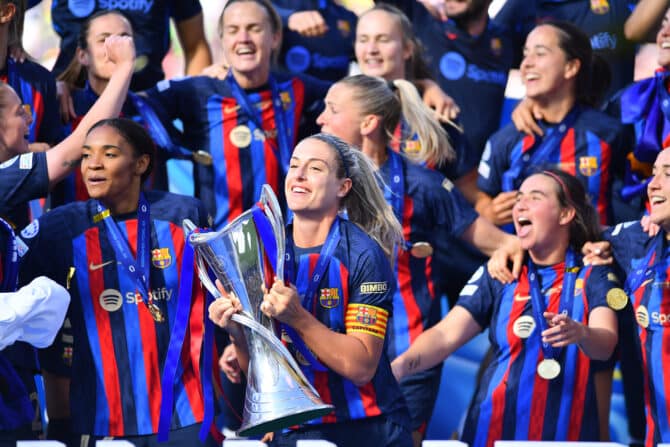 Alexia Putellas vom FC Barcelona - Starspielerin von Spanien. (Copyright depositphotos.com)