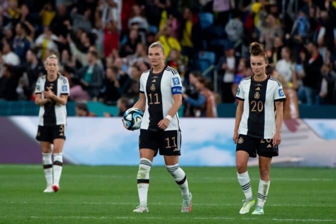 Deutschland enttäuscht und verliert gegen Kolumbien mit 1:2. Copyright: xEibner-Pressefoto/Memmlerx EP_MMR