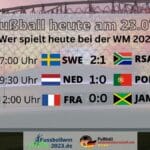 Frauen Fußball WM heute Ergebnisse * ARD live mit 3 WM Spielen am 23.7. - Spielplan & Tabellen