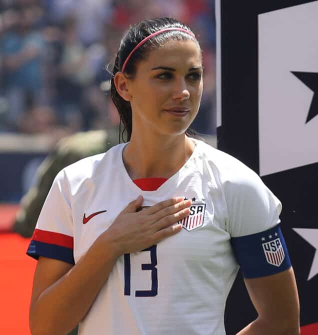 Alex Morgan - der Star der US-Mannschaft (Copyright depositphotos.com)