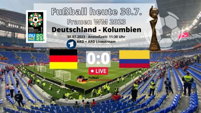 Deutschland - Kolumbien live heute 0:0