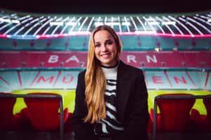 Fußballerin Giulia Gwinn wird ZDF-Expertin (Copyright ZDF und Christoph Heidrich)