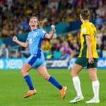Ella Toone schießt England zum 1:0! Copyright: xNigelxKeenex PSI-17847-0022 Imago
