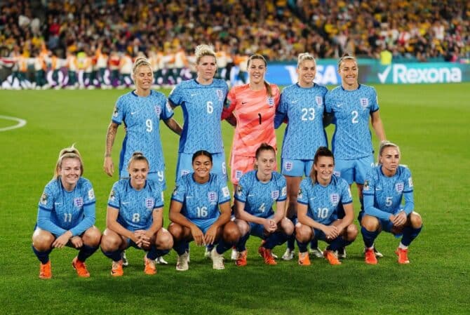 Australien gegen England im WM Halbfinale heute - die englische Startaufstellung. Copyright: xZacxGoodwinx 73345859 imago